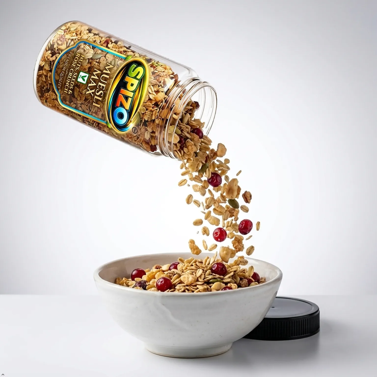 SPIZO Rose jaggery delight muesli jar